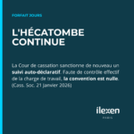 Infographie jurisprudence forfait jours 2026 ilexen société avocats